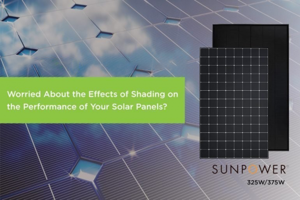 SunPower panel lessens the effects of shading