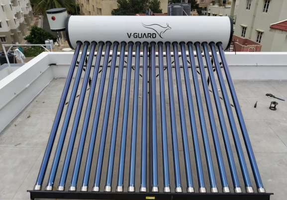 V-guard solar water heater