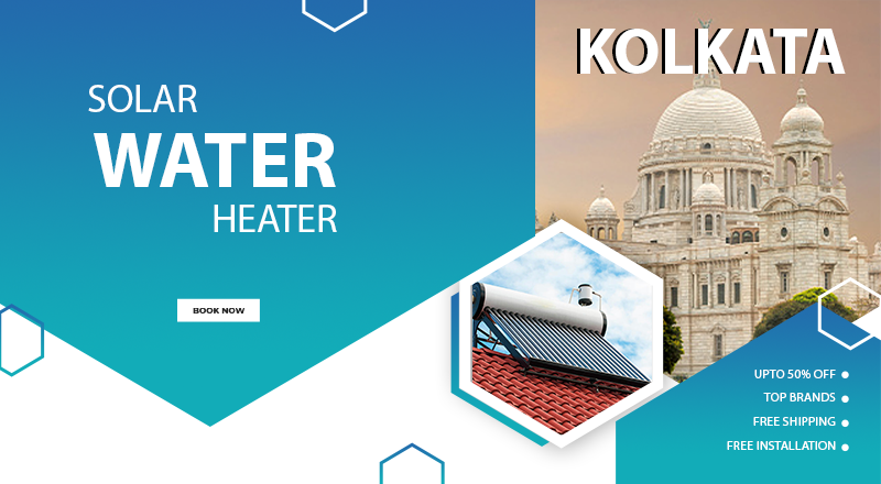 Solar water heater in Kolkata