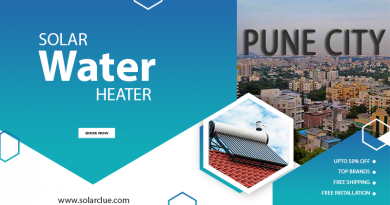 Solar water heater in Pune