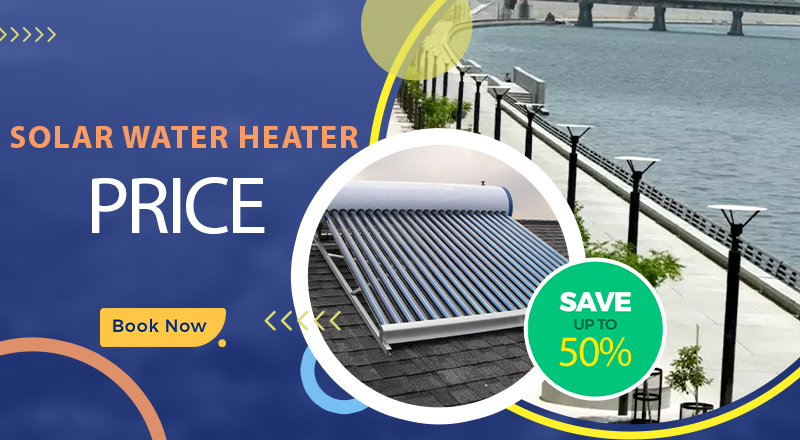 Solar water heater price in ahmedabad
