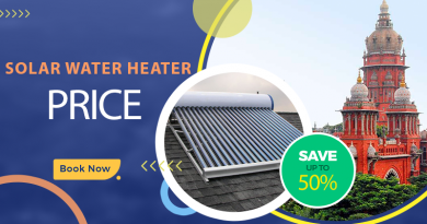 Solar water heater price in chennai