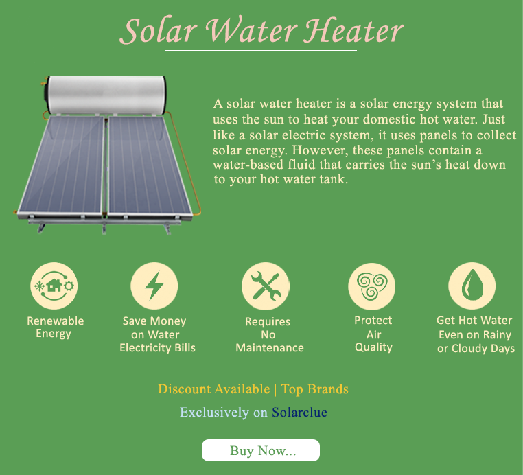 Solar water heater