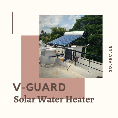 V-guard solar water heater in Chennai