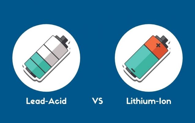 Advantages of lithium batteries vs lead-acid batteries