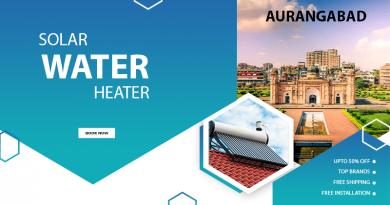 Solar water heater in Aurangabad