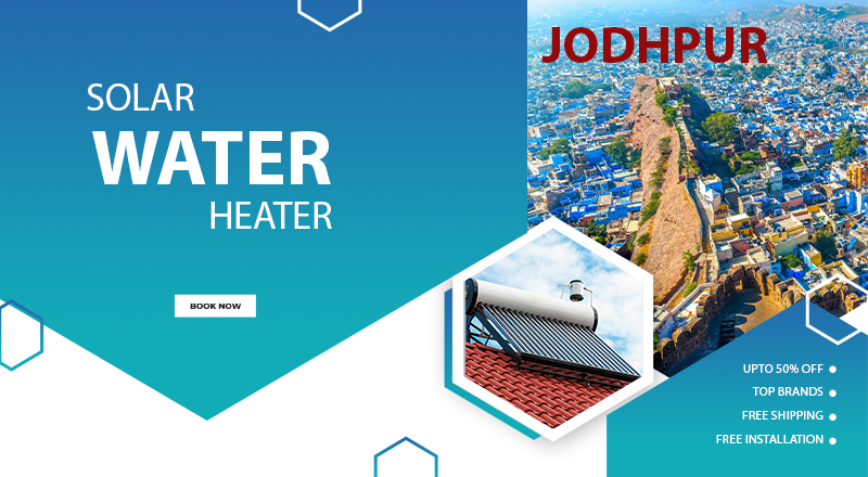 Solar water heater in Jodhpur