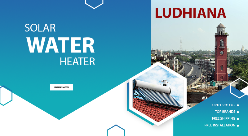 Solar water heater in Ludhiana