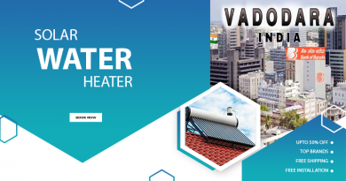 Solar water heater in Vadodara