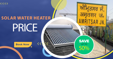 Solar water heater price in Amritsar