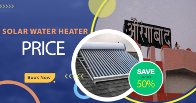 Solar water heater price in Aurangabad