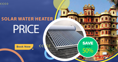 Solar water heater price in Indore