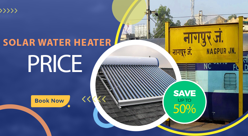 Solar water heater price in Nagpur