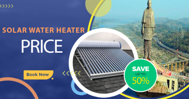 Solar water heater price in Vadodara