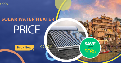Solar water heater price in Varanasi