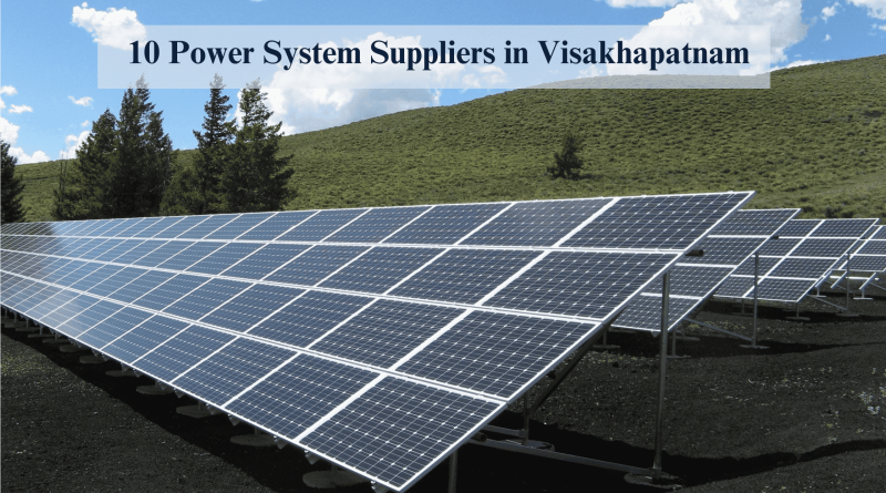 Reputable suppliers in Visakhapatnam installing a solar power system, offering eco-friendly and cost-effective energy solutions.