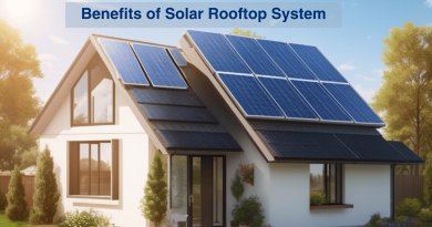 A Solar Rooftop System on top of the house