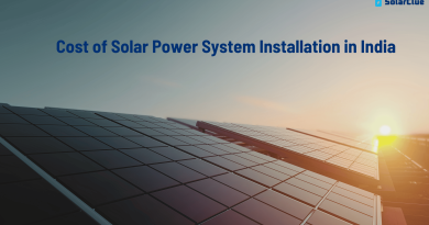 Solar Power System generating power under sun