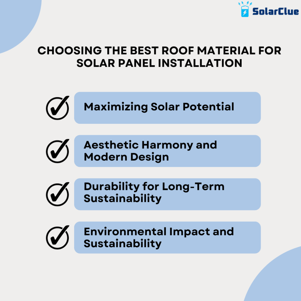 Choosing the Best Roof Material for Solar Panel Installation