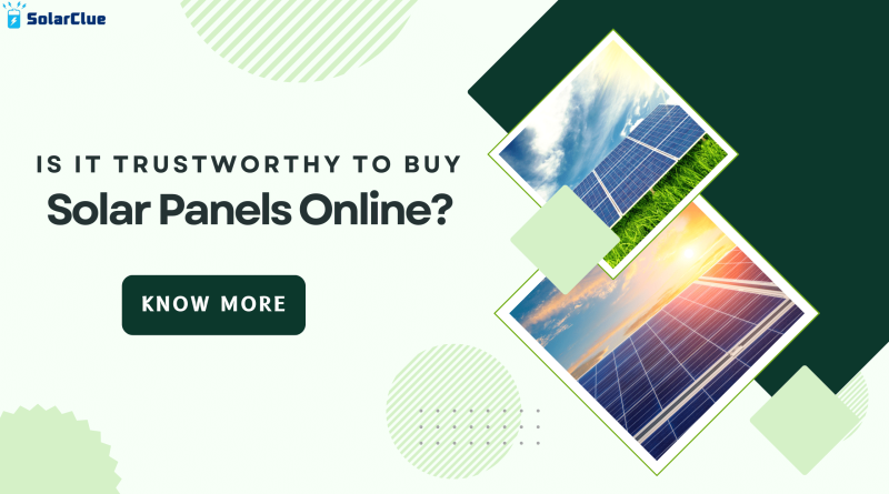 Buy Solar Panels Online