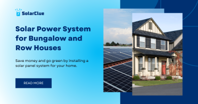 Solar Power System for Bungalow and Row Houses