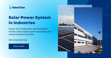 Solar Power SystemSolar Power System in Industries in Group Houses