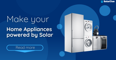 Make your Home appliances powered by Solar