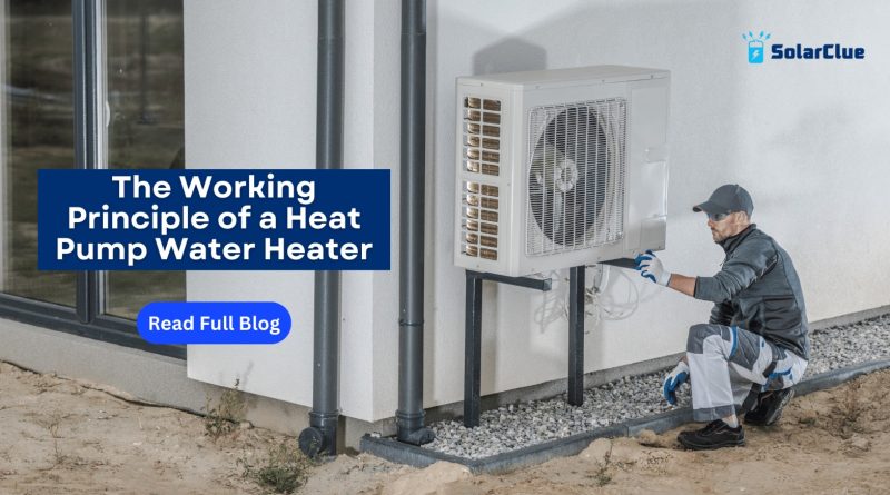 The working principle of a heat pump water heater