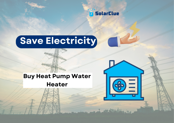 Buy a heat pump to save electricity