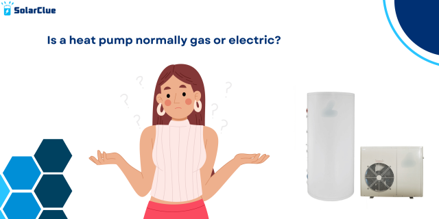 Is a heat pump normally gas or electric?