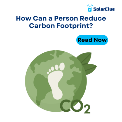 How Can a Person Reduce Carbon Footprint? 
