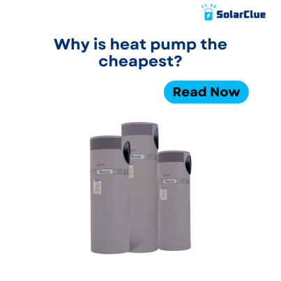 Why is heat pump the cheapest?