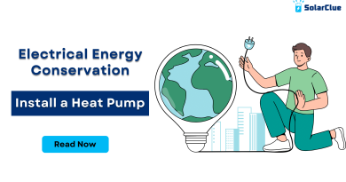 Electrical Energy Conservation. Install a Heat Pump.
