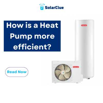 How is a Heat Pump more efficient?