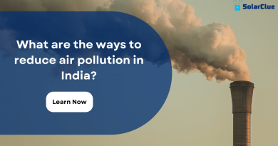 What are the ways to reduce air pollution in India?