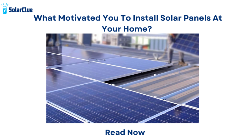 Install Solar Panels at your Home