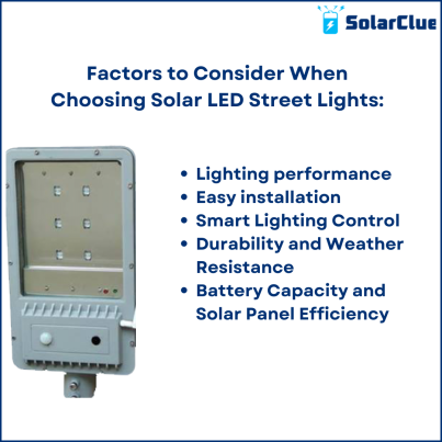 solar led street lights