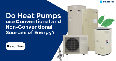 Do Heat Pumps use Conventional and Non-Conventional Sources of Energy?