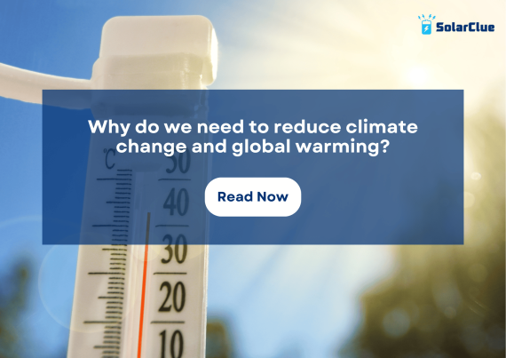 Why do we need to reduce climate change and global warming?