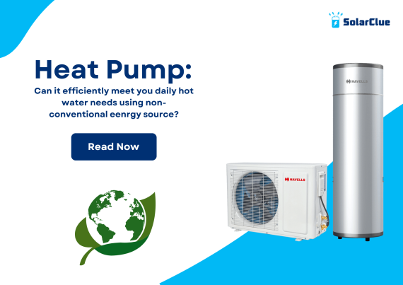 Heat Pump: Can it efficiently meet you daily hot water needs using non-conventional energy source?