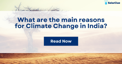 What are the main reasons for Climate Change in India?