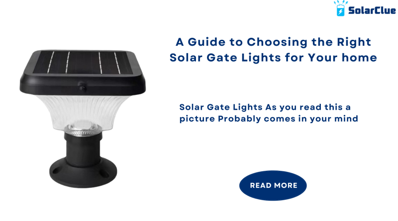 solar gate lights