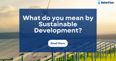 What do you mean by Sustainable Development?