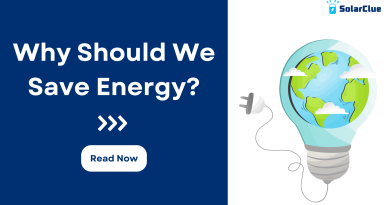 Why Should We Save Energy?