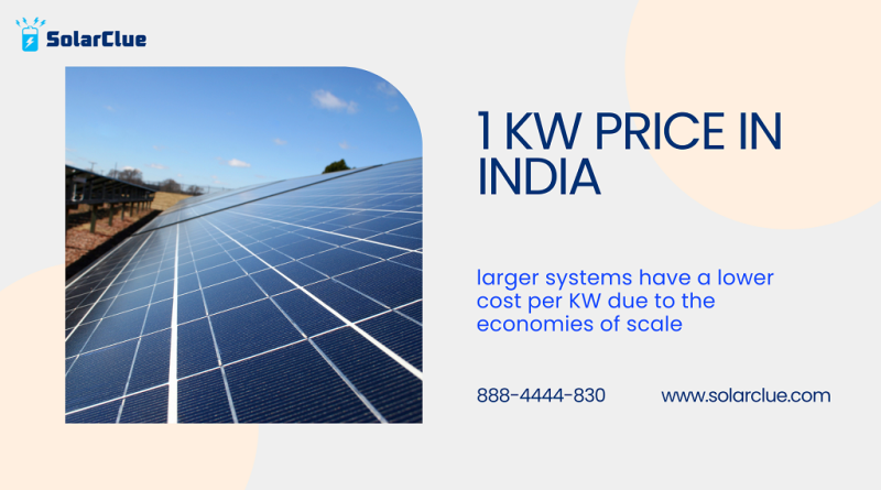 1 Kw Price In India