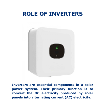Role of an inverters