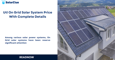 Utl On Grid Solar System Price