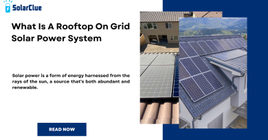 Rooftop On Grid Solar Power System