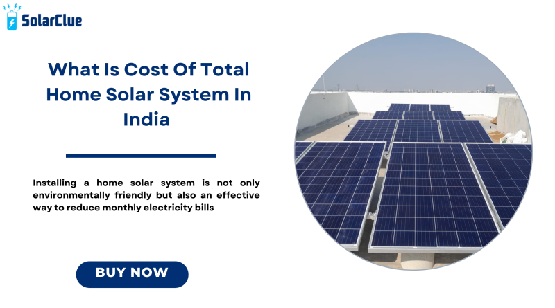 What Is Cost Of Total Home Solar System In India