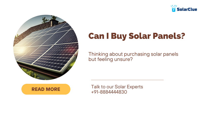 Can I buy solar panels